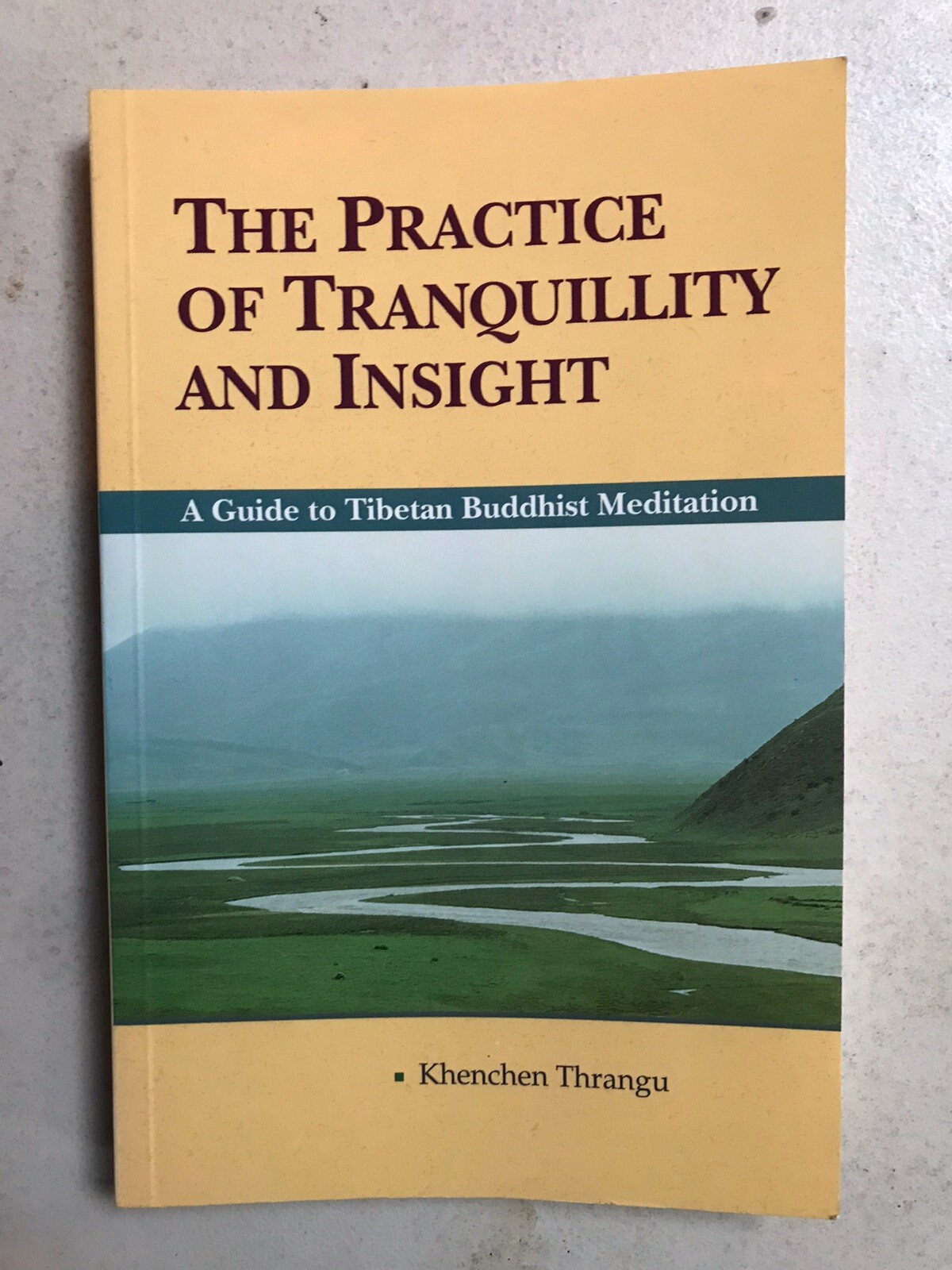 The Practice of Tranquillity and Insight: A Guide to Tibetan Buddhist Meditation