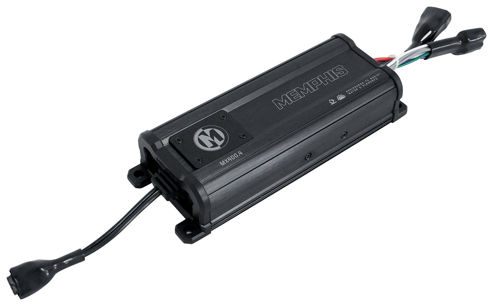 Memphis Audio MX4004 400 Вт RMS 4-канальный усилитель UTV для квадроциклов Система домашнего кинотеатра