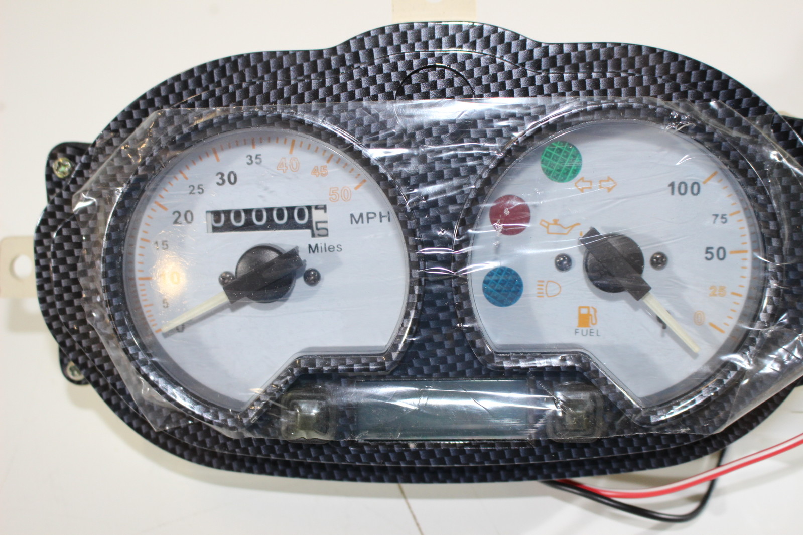 New Speedometer Gauge Instrument Cluster Style B FOR 50cc China SCOOTERS