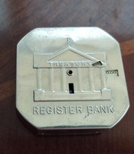 Vintage Treasury Register Bank - Complete and Intact