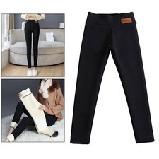 Winter Leggings Thermal Warm Thick Fleece High Waisted Leggings