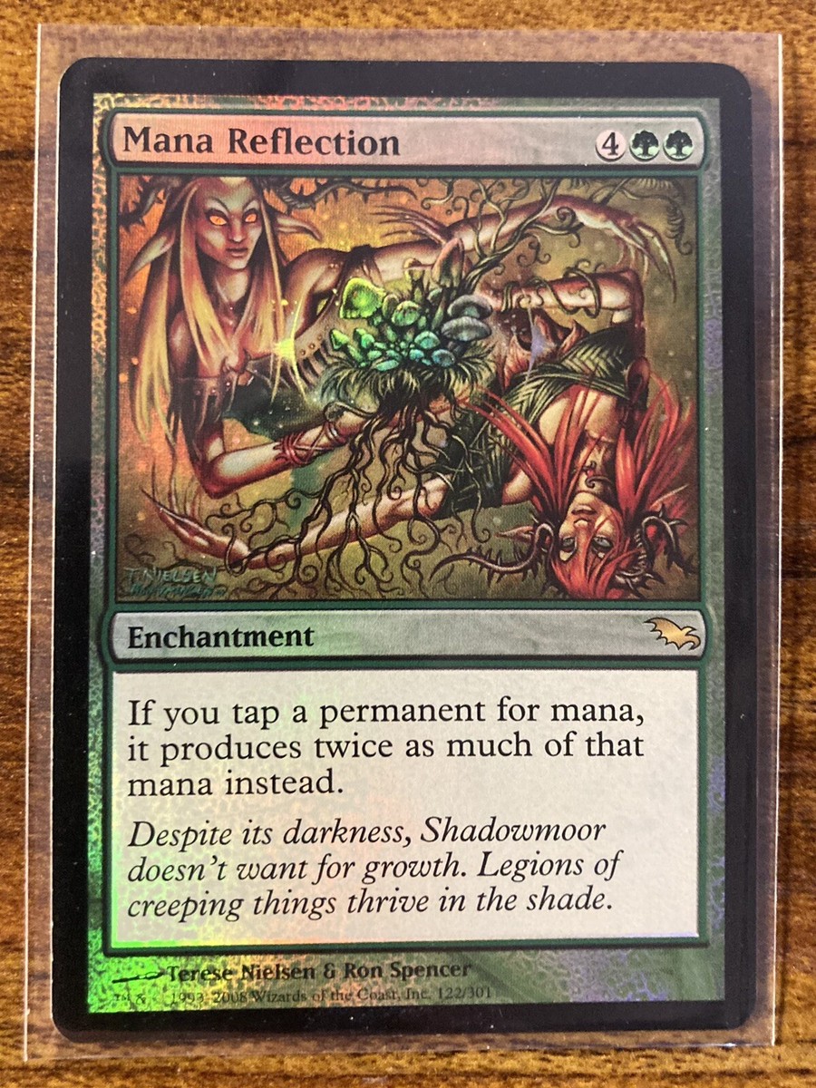 MTG✨MANA REFLECTION FOIL✨Shadowmoor MINT RARE Enchantment 2008