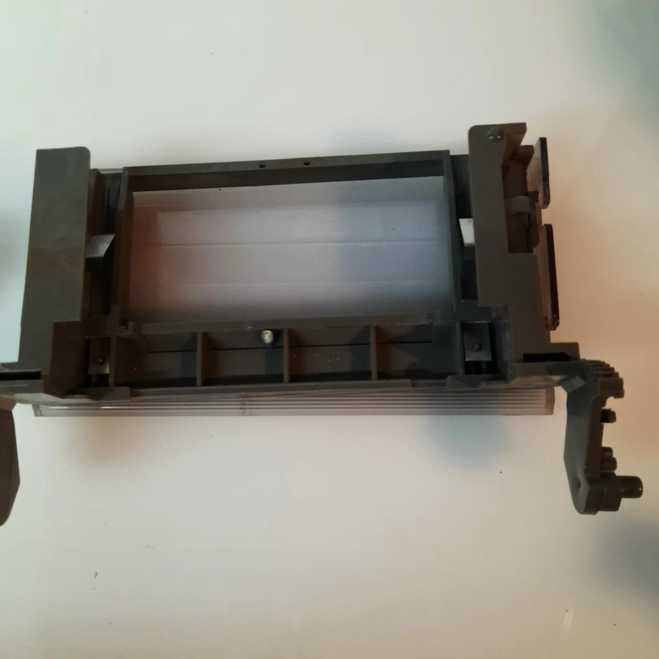 Sharp Stereo Cassette Deck Cassette Door Cover Assy Tuner Knob Silver Parts - Image 2 of 4