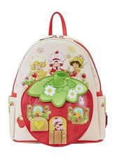 Loungefly Strawberry Shortcake Strawberry House Mini Backpack NWT