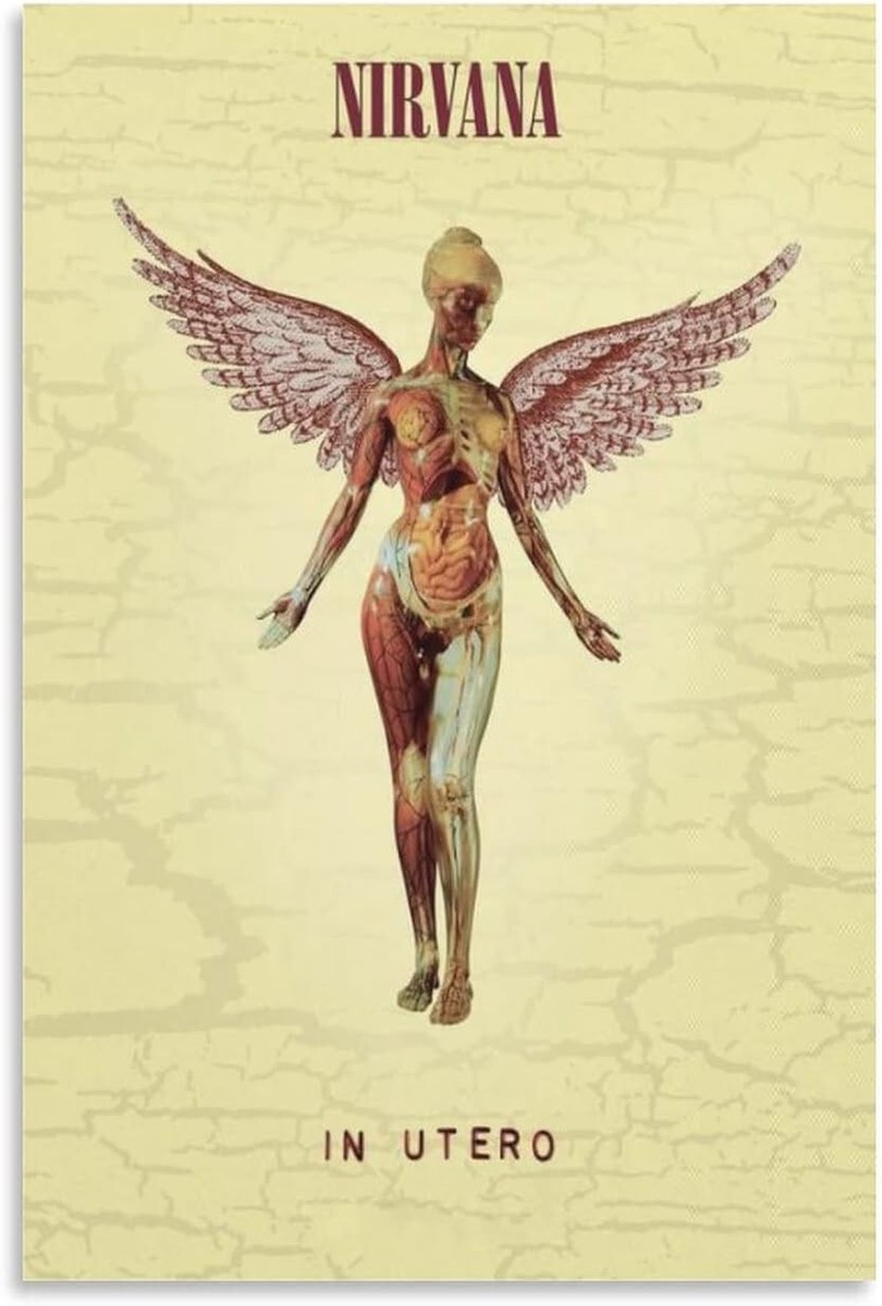 超スペシャル 90s ニルヴァーナ IN UTERO プロモーション ポスター 超スペシャル 90s ニルヴァーナ IN UTERO プロモーション ポスター