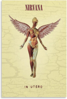 Nirvana IN UTERO ポスター　デッドストック Nirvana Poster - In Utero - Official 91.5 x 61cm Maxi Poster
