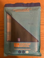 ABDOMINAL BINDER POST SURGERY BLACK SIZE LARGE NEW IN PACKAGE
