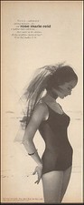 1953 vintage bathinf suit AD ROSE MARIE REID Swimwear pretty model   010116 
