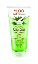 VLCC Ayurveda Skin Purifying Double Power Neem Facewash 100ml_