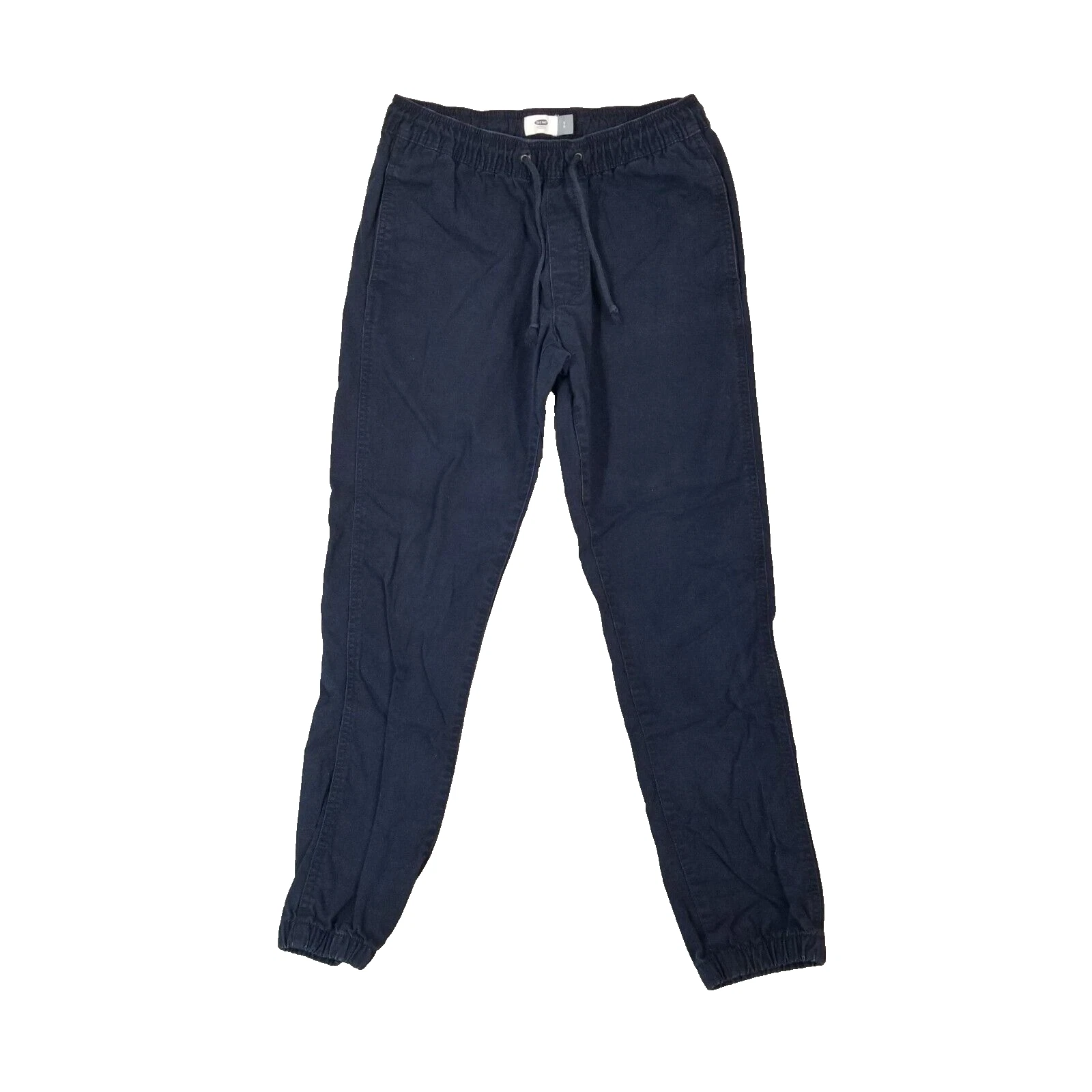 Old Navy jogger pants men's small blue cotton comfort waist preppy street skate