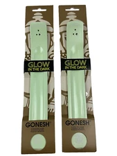(2) Gonesh Hi-Lites Incense Stick Holder GLOW IN THE DARK