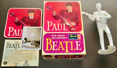 ORIGINAL REVELL THE BEATLES - PAUL MCCARTNEY FACTORY BUILT-UP
