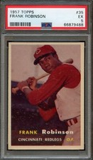 BB - 1957 Topps - #35 - Frank Robinson - PSA 5 - EX