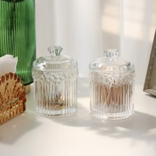 Flower Stripe Jar Silicone Molds DIY Storage Box Mold Crystal Epoxy Resin Mold