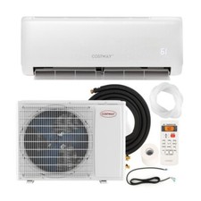 12000 BTU 21 SEER2 208-230V Ductless Mini Split Air Conditioner  Heater AC unit