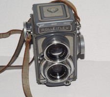 Rollei Baby Rolleiflex 4x4 TLR Camera Schneider Lens