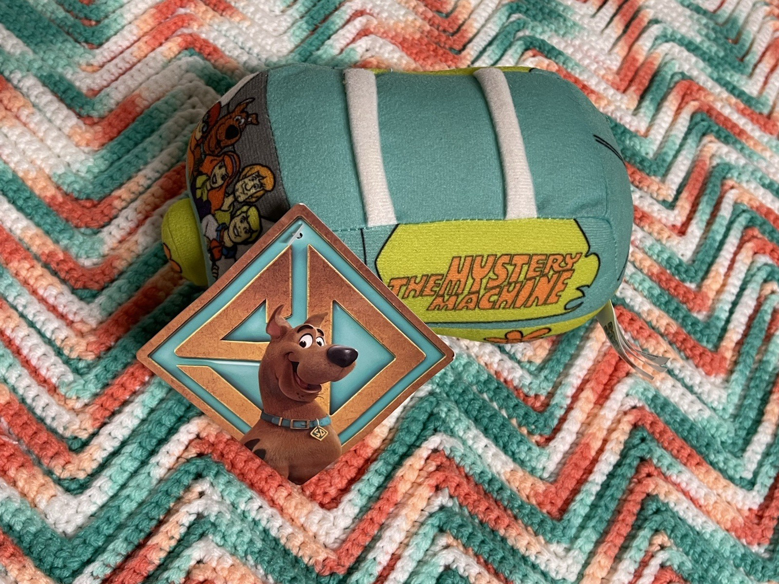Scooby Doo Mystery Machine 7 Inch Plush Van Stuffed Pillow with Tag Toy Factory