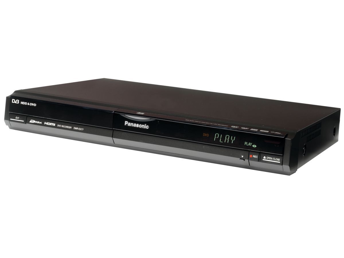 Panasonic DMREX77 DVD Recorder 160GB HD Hard Drive Recorder, freeview TV, HDMI 5025232414109 eBay