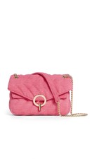 Sandro Yza Pink Denim Bag