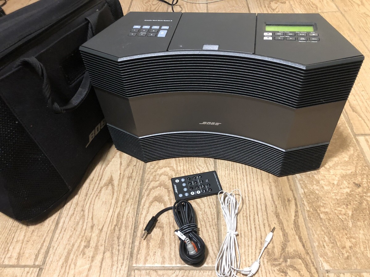 Bose Acoustic Wave music system ll Latest Model W Carrying Bag