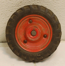 Snyder Toy Tractor Tire 4 Hard Rubber Red Philadelphia allis charmer john deer