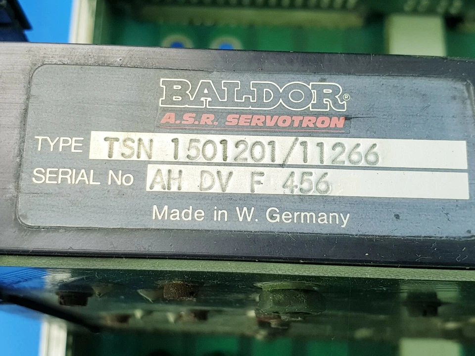Baldor Servotron RTSN2K1 mit RBP20002-1AL , TSN 1501201/11266 inkl. MwSt - Image 3 of 4