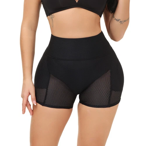 Damen Hüftpolster Shapewear gepolstert formend Oberschenkel Shorts Dip Enhancer Po Lifter - Bild 2 von 20