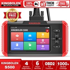 2026 KINGBOLEN S500 Car OBD2 Scanner Diagnostic Tool Engine ABS SRS Code Reader