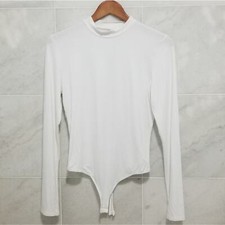 Only Hearts So Fine Thong Bodysuit Mockneck L