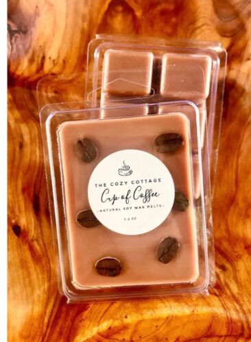 COFFEE BEAN scent-home gifts-All Natural Soy Wax Melts for warmer-candles/tarts