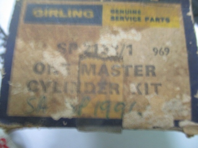 Aston Martin DB3, DB4, Lotus 7,11, TVR Girling clutch master kit SP2134/1 NOS