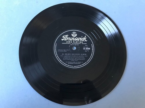 Al Jolson - Souvenir, 10" Vinyl LP Album, Brunswick 1950's - Picture 7 of 8