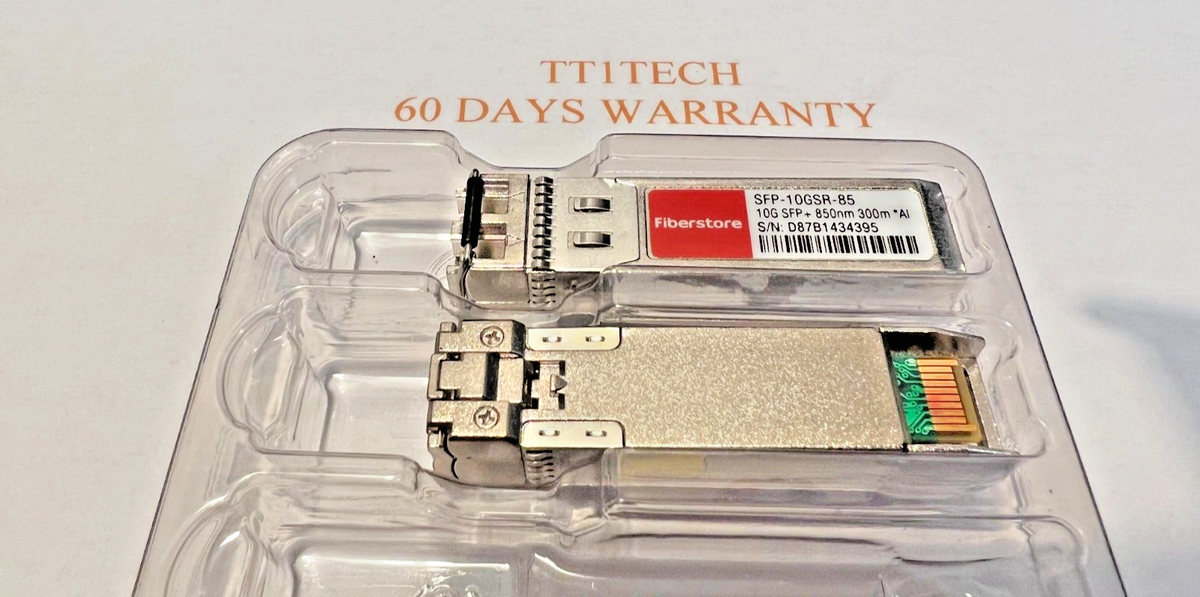 Solido Ottica SFP 10G SR SO Compatibile Multimodale Ricetrasmettitore In Fibra Ottica MMF 850nm 10G SFP Modulo 300m - Foto 3