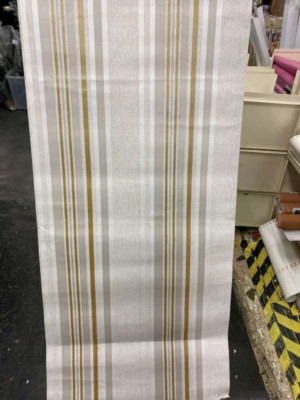 debona Tapete Marrakesch Beige/Gold Streifen 2330