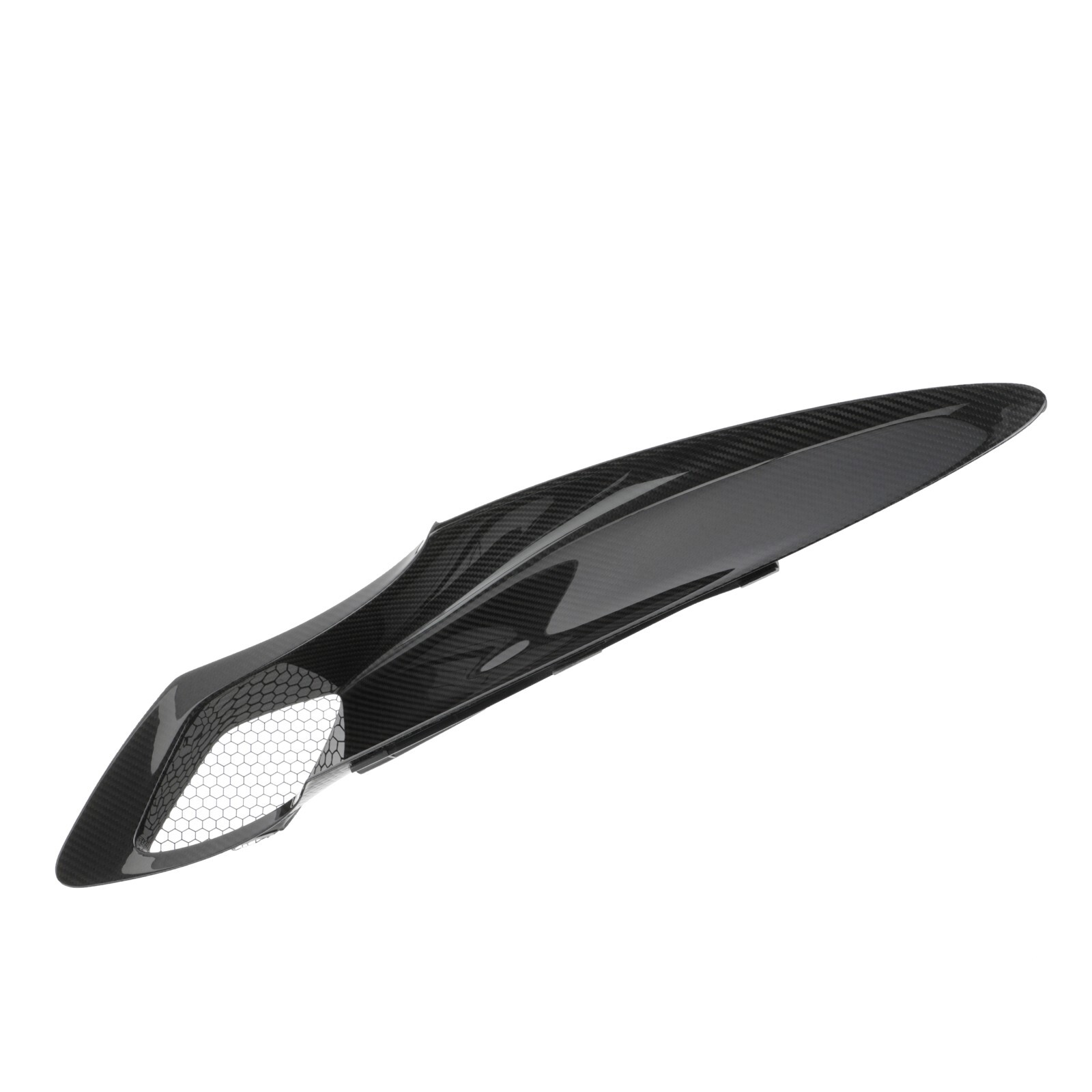 GENUINE MCLAREN DIRTY AIR DUCT ASSEMBLY CF LEFT CFG NEW GENUINE 1214AB420CPCFG