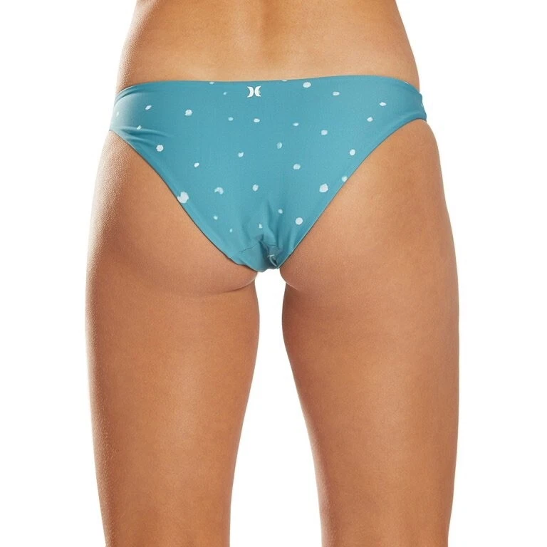 Bikini Hurley Pequeño XS Verde Lunares Ajustable Surf Top Verde Azulado Tirantes Natación Nuevo con Etiquetas Foto 4 de 4