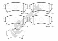 Breck BremsbeläGe Bremsbelegsatz Vorne Passend FüR Mazda 6 Kombi
