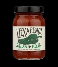 Tarro Texapeño Salsa Roja Rojo Calor