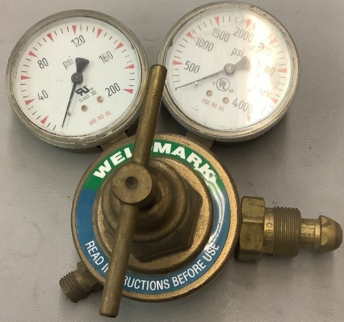 Regulador de oxígeno de alta resistencia Weldmark 350-125-540-06, 3000 PSI (b140)