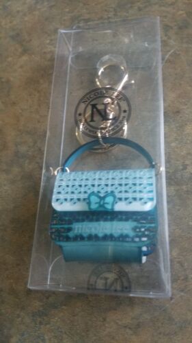 Two Cute Nicole Lee Key Chain Fobs or Pocketbook/Purse Accessory with Butterfly