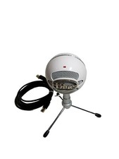 Blue Snowball ICE USB Microphone with Stand - White