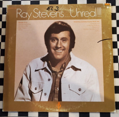 Unreal!!! LP by Ray Stevens vinyl 1970 VG+ Z30092 Barnaby Records