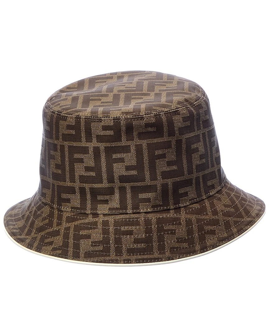 Fendi FF Motif Wool Bucket Hat