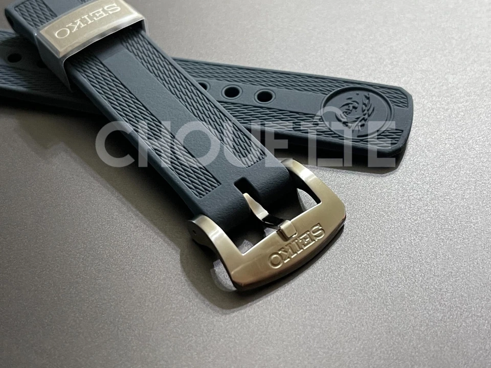 OEM SEIKO SPB149 SBDC107 6R35-00W0 Prospex Blue Silicone Rubber Strap R03E012J0 - Image 4 of 4