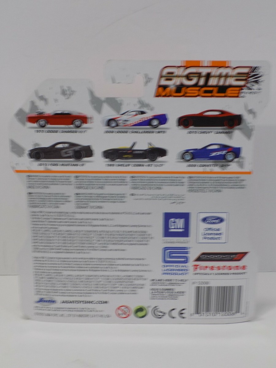 Jada Toys BigTime Muscle 2009 Chevrolet Corvette ZR1 Blue