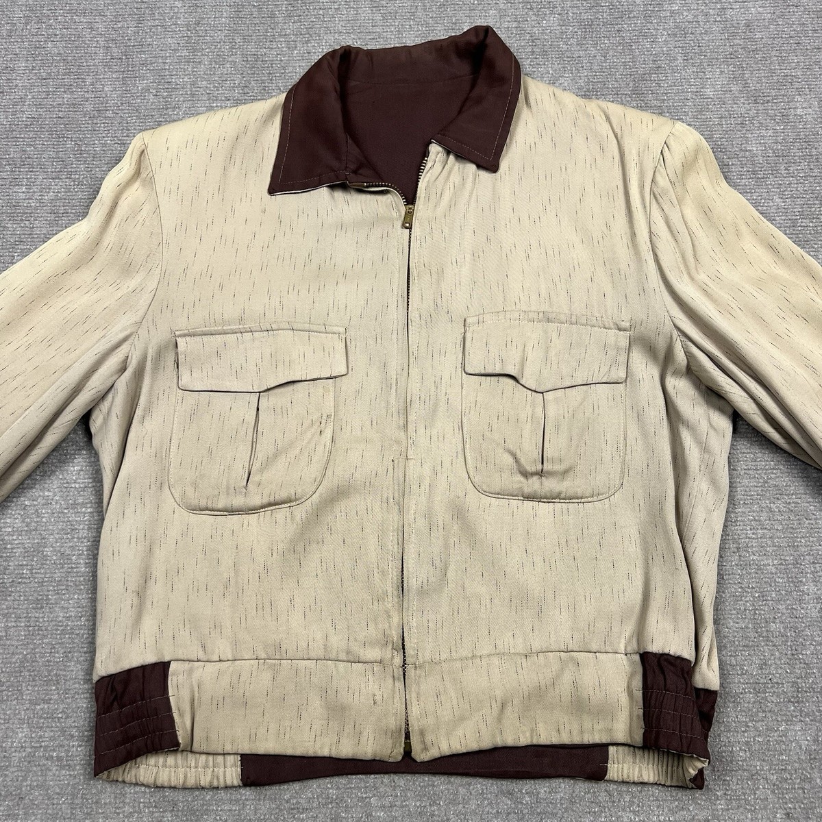 ジャケット・アウター 50s Germany Work White Moleskin Jacket Vintage White Moleskin Work Coat | Unisex Cotton Workwear