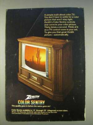 1977 Zenith The Reynolds SJ2543E Television Ad - Truth