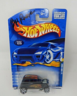 Hot Wheels No. 125 '32 Ford Vicky Signed by Bob Parker