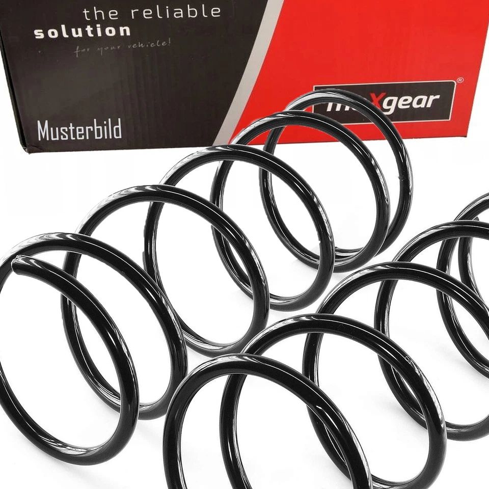 2x MAXGEAR Feder Fahrwerksfeder vorne für PEUGEOT 206 306