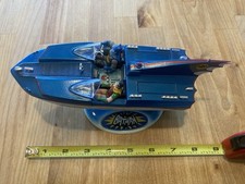 Batman 1966 TV Batboat Model With Batman And Robin Rare Mint Condition